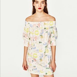 ✨🇺🇸 Zara Off the Shoulder Dress